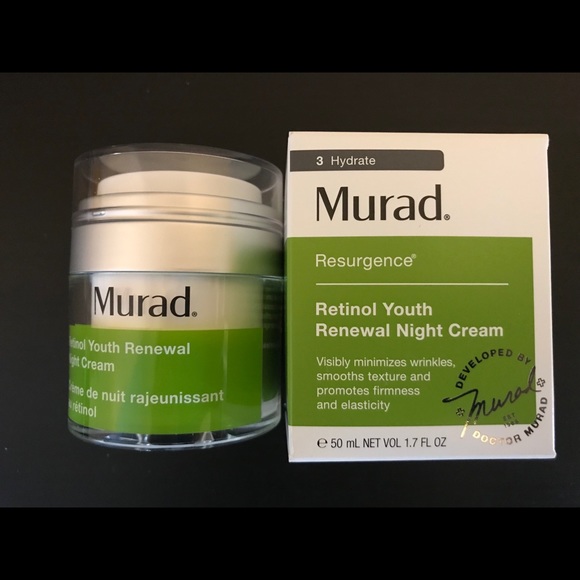 murad youth retinol night cream